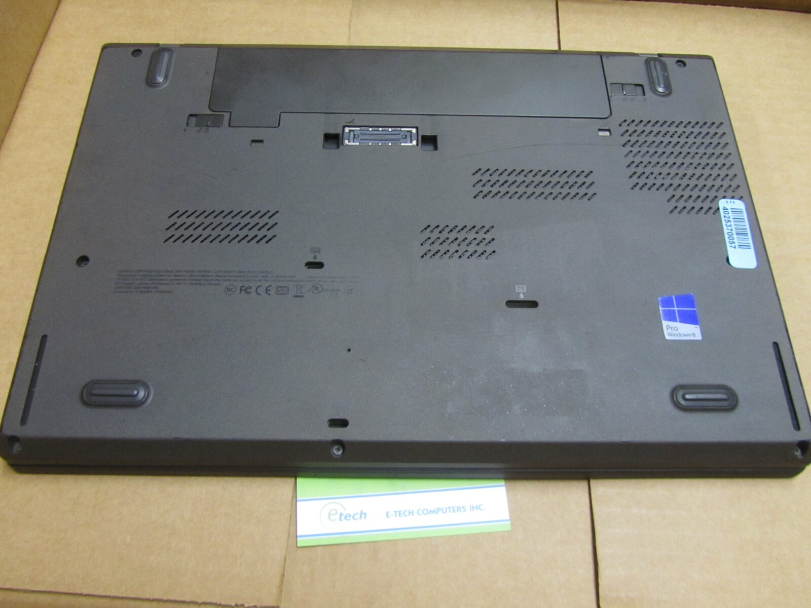 20B7S0A200 Thinkpad T440 i5-4300U 8GB 500GB SATA 14.0″ HD+ Touch Screen Win10Pro