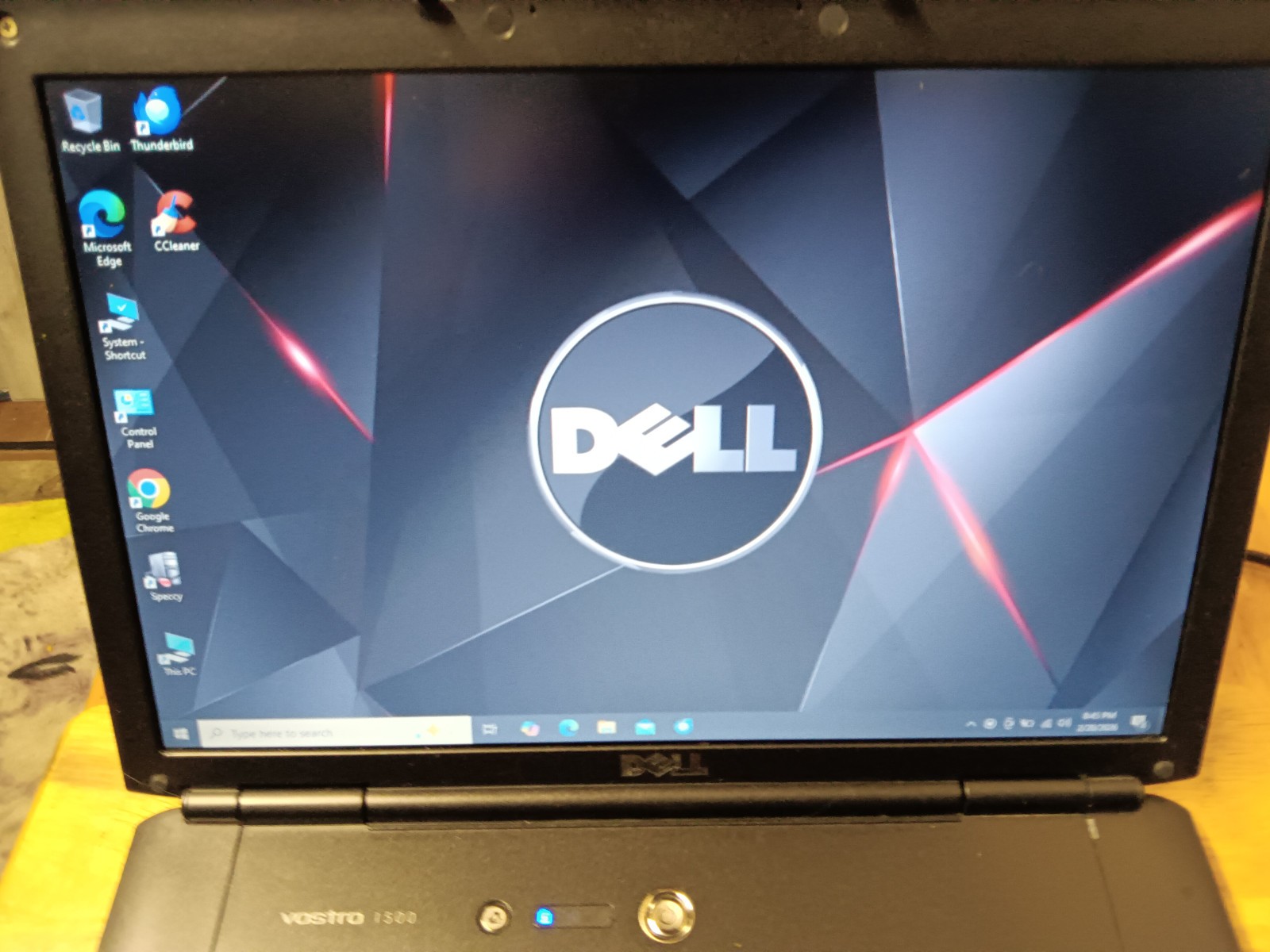 Dell Vostro 1500/Core2Duo T7300 2.00ghz/4gb/250gb/Windows 10 Pro/Web/BT/15.4″