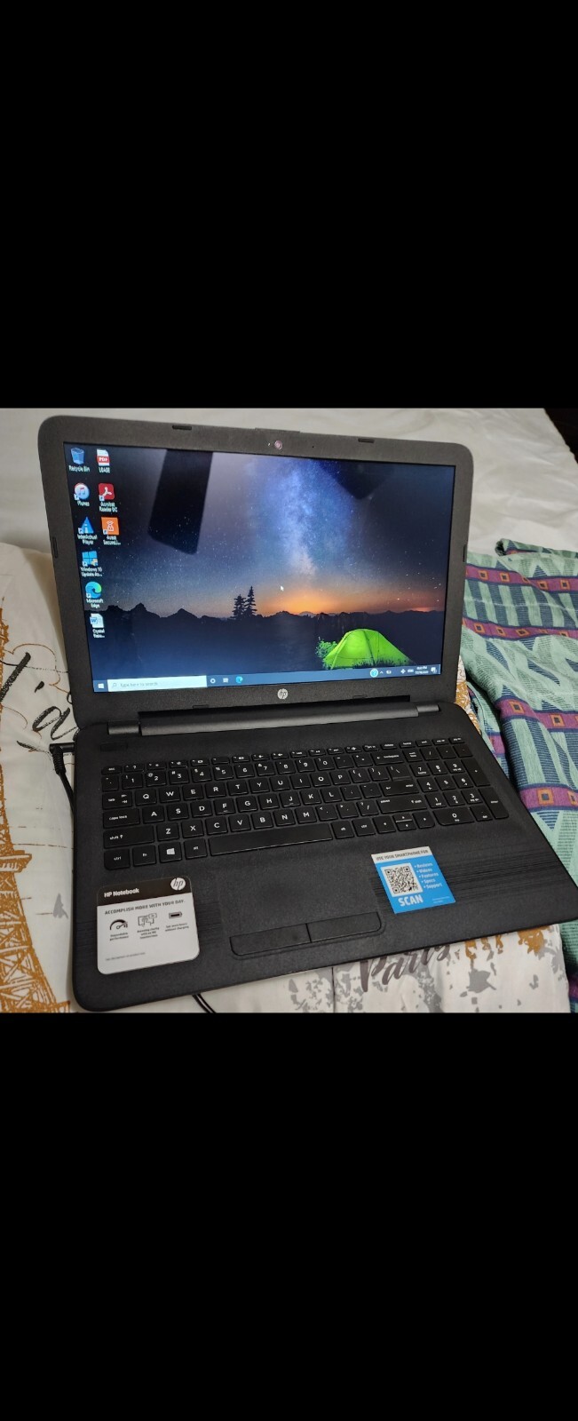 HP 15-af131dx 15.6″ (500GB HDD, AMD A6-5200, 2.00GHz, 4GB RAM) Notebook – Black