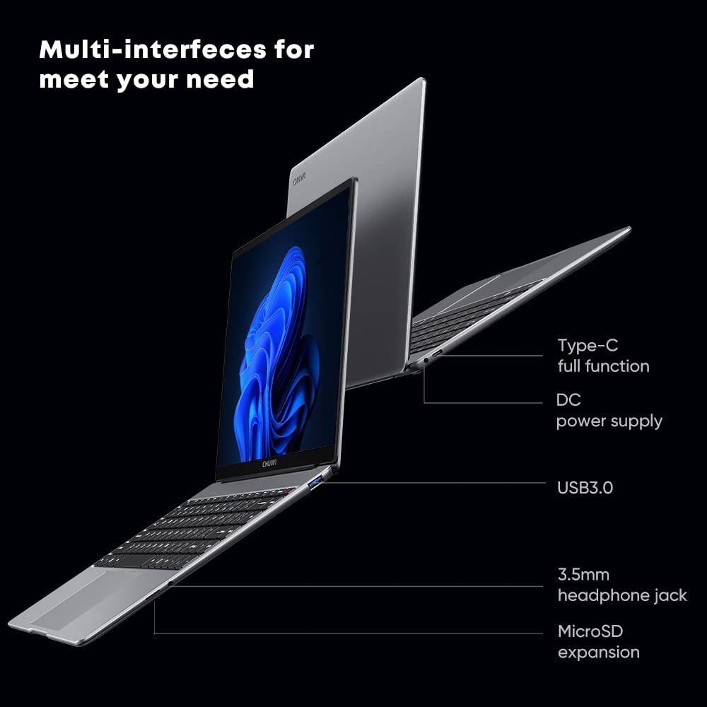 CHUWI – 14.1″ Touch-Screen Laptop – Intel Celeron N5100 – 8GB Memory – 256GB SSD