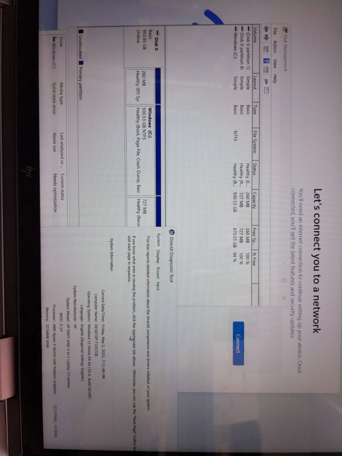 HP Envy x360 2-in-1 15.6” Touch Laptop MD Ryzen R5 5625U 8GB 512GB SSD Black