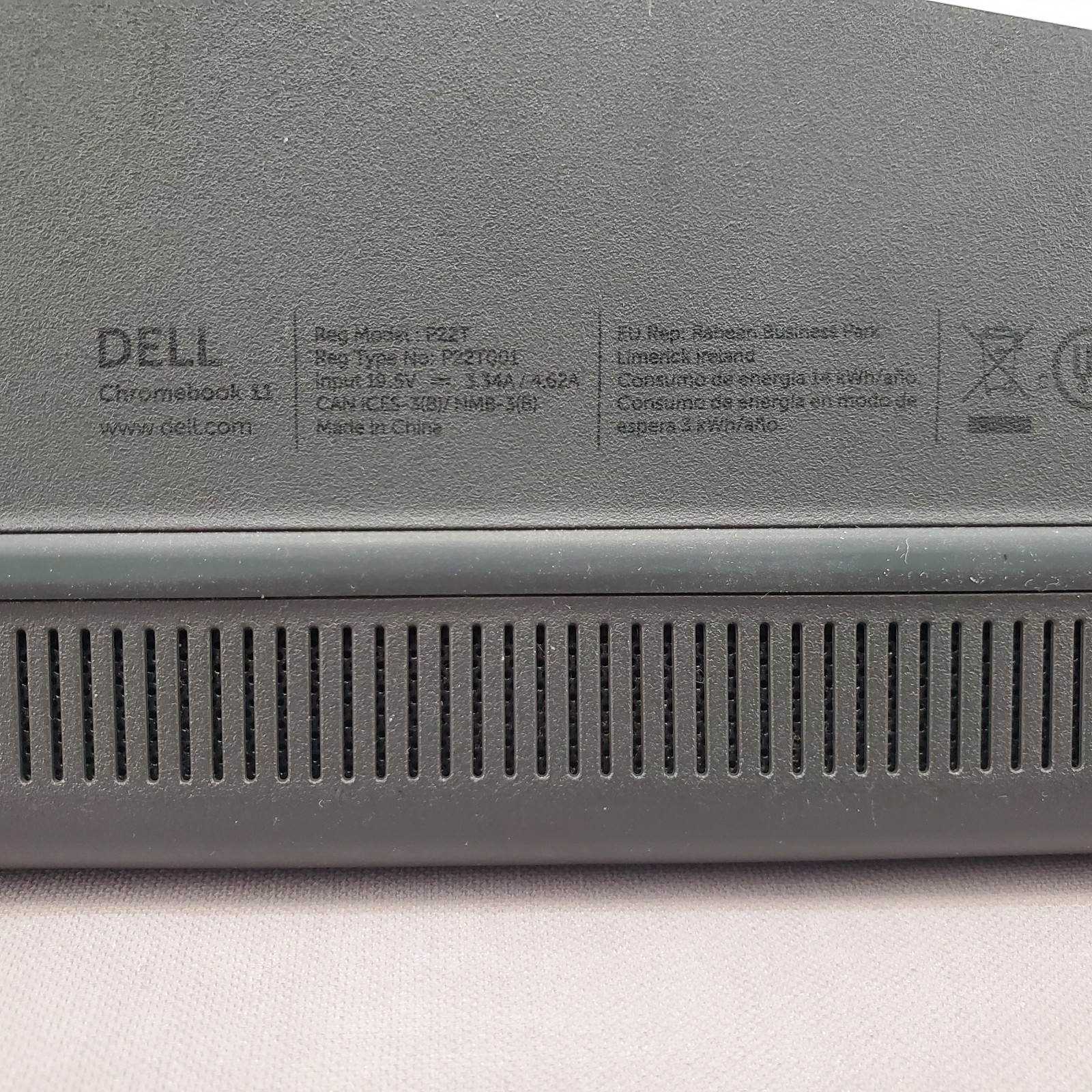 Dell Chromebook 11 2955U-Intel Celeron@1.4 GHz-4GB-32GB SSD-WebCam.