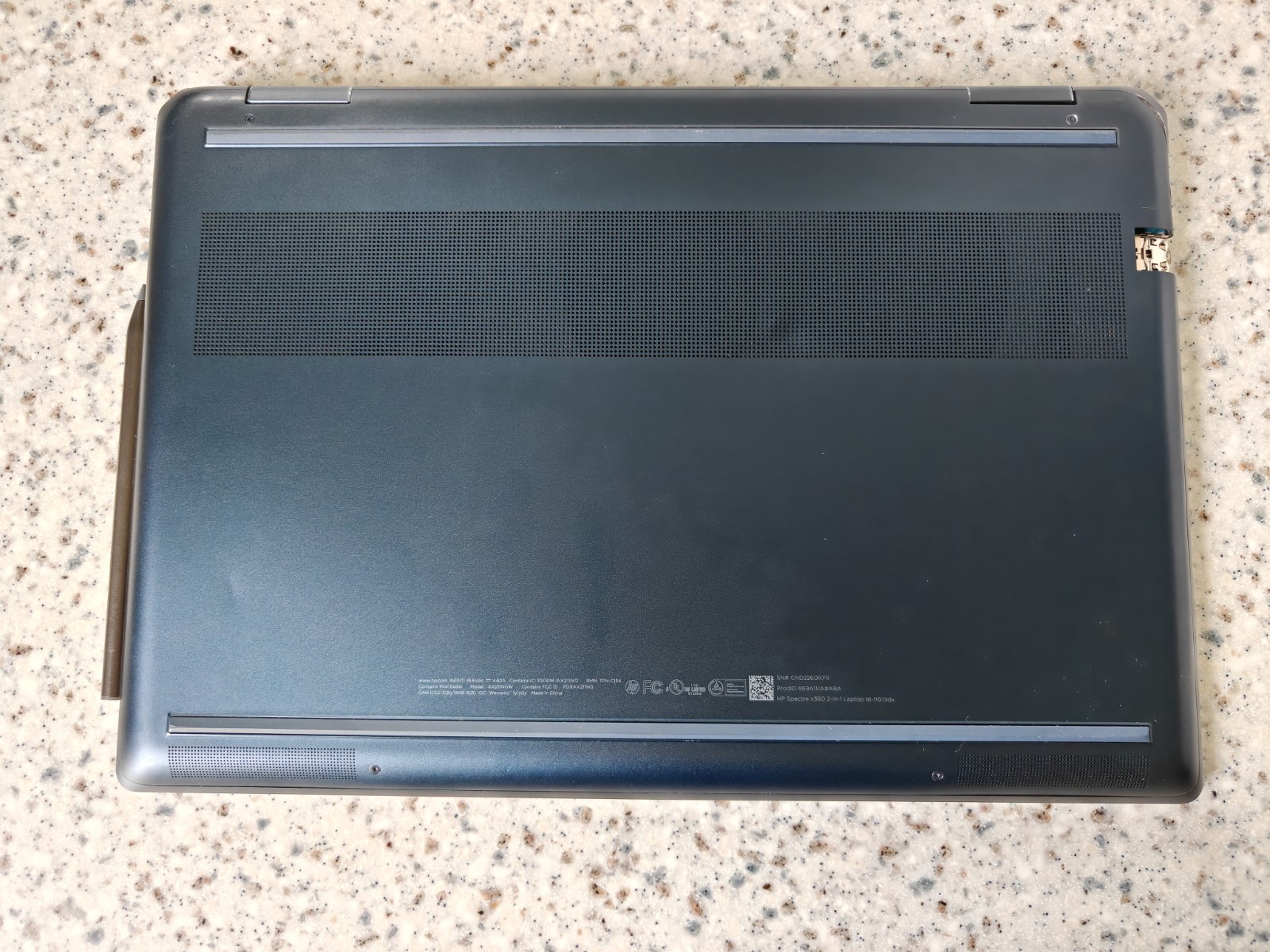 HP Spectre x360 2-in-1 16in 3K+ Touch i7-12700H 16GB 512GB SSD W11 Nocturne Blue