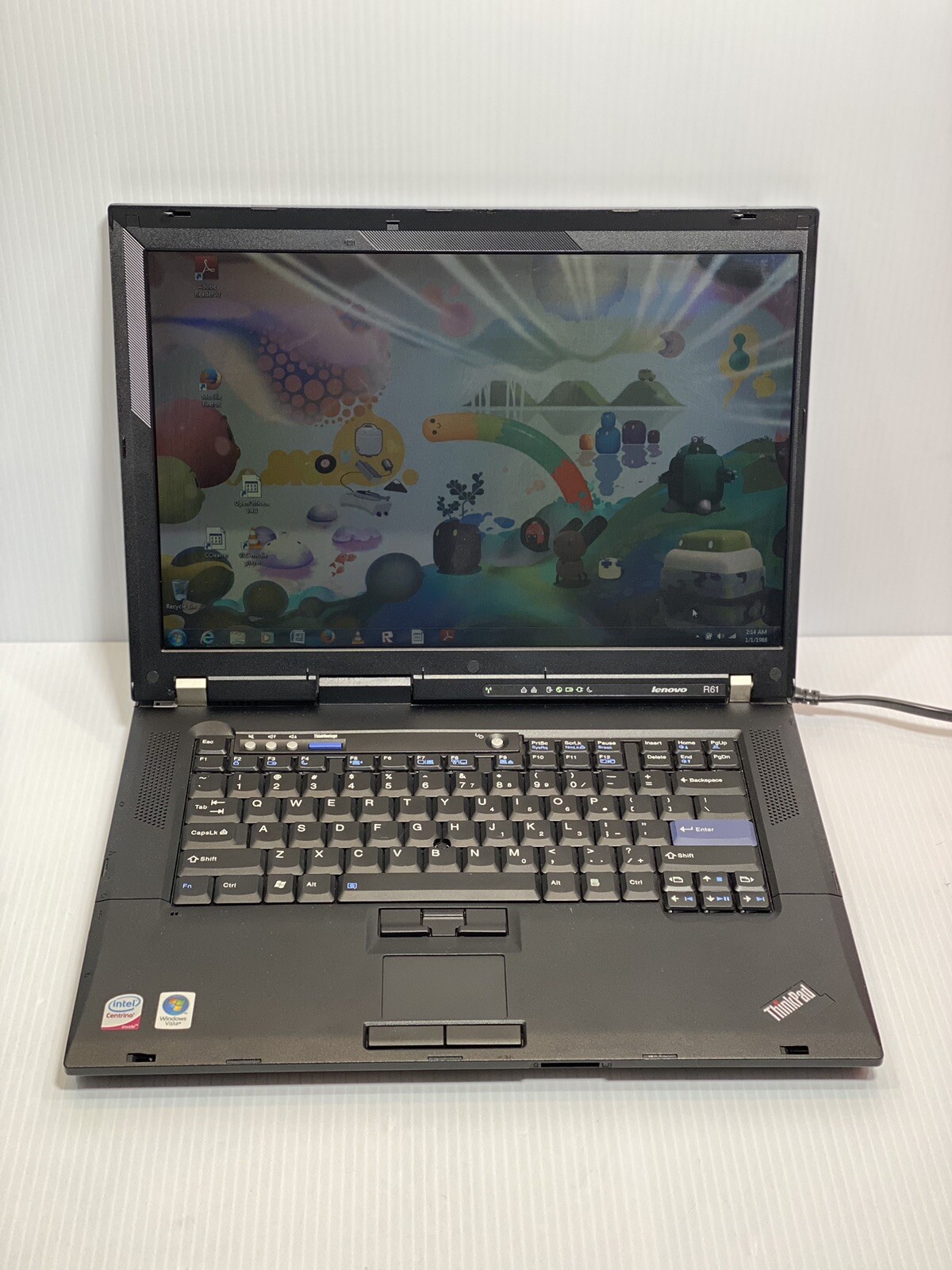 Lenovo ThinkPad R61 15″ Laptop Intel Core 2 Duo 2GB RAM 80GB HDD Windows 7