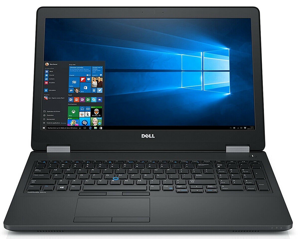 Powerful Dell Latitude E5580 i5-6440HQ 1080P 16GB RAM 256GB SSD 15.6″ IPS Win10P