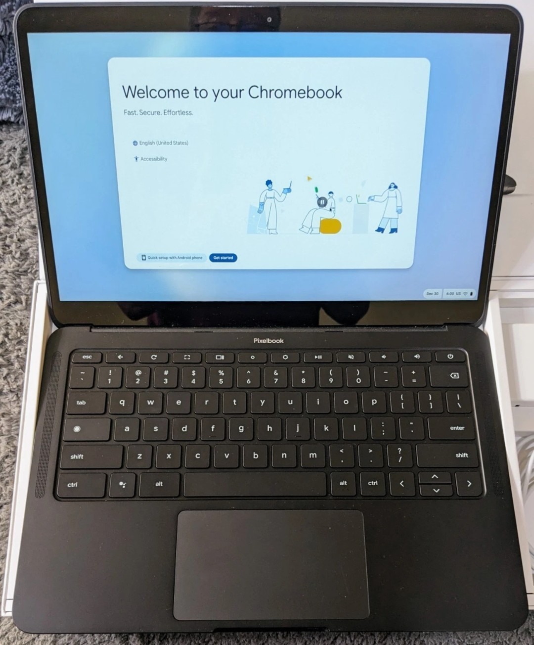 Google Pixelbook Go 13″ 64GB SSD, Intel Core m3 8th Gen. CPU, 8GB RAM Full HD