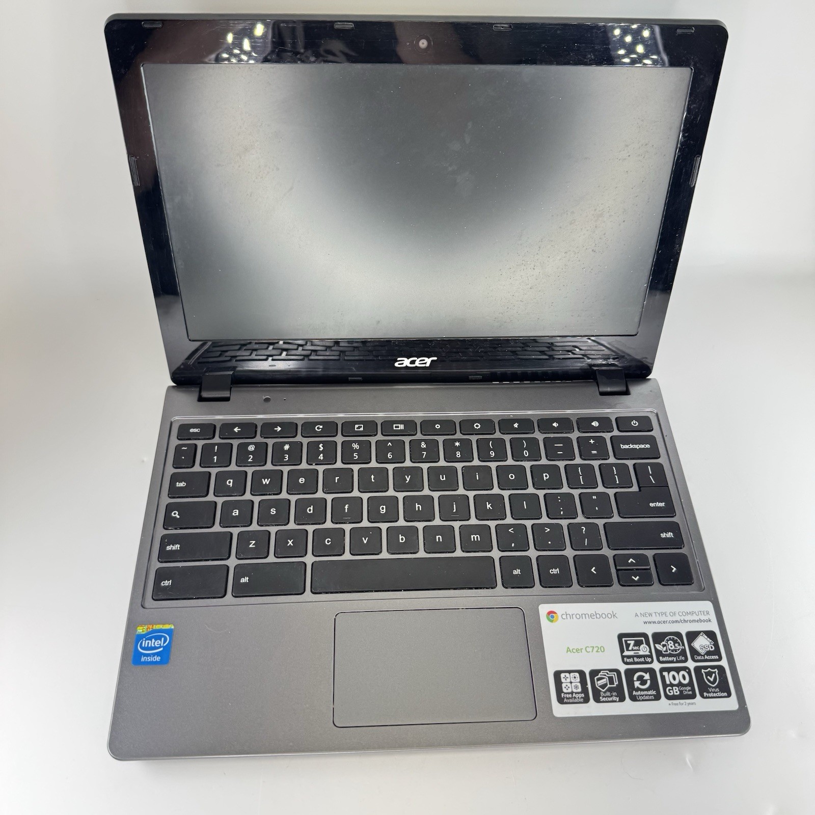 Acer Chromebook C720 ZHN For Parts Repair Untested