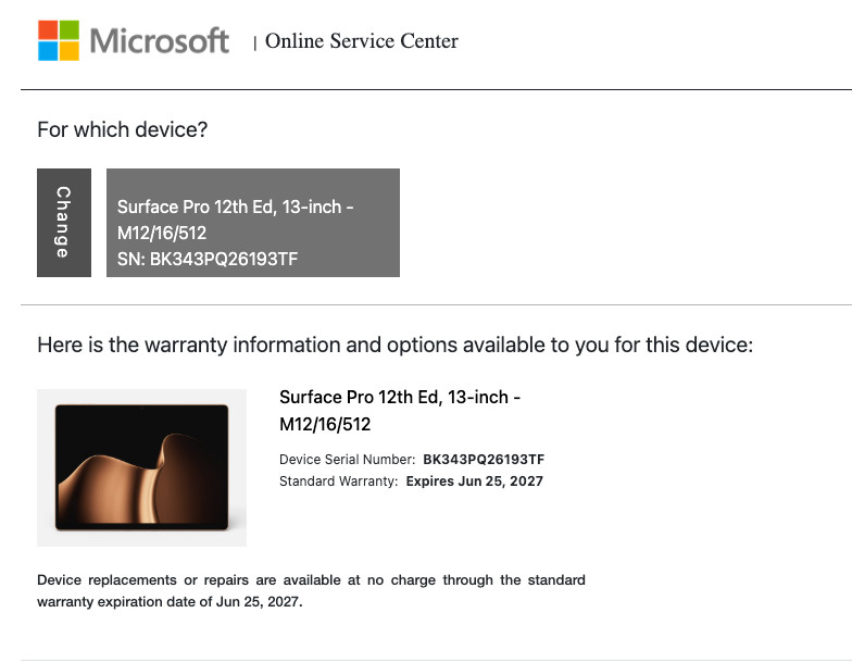 NEW SEALED Microsoft Surface Pro 12th Ed 13in Snapdragon X2 Elite 16GB 512GB