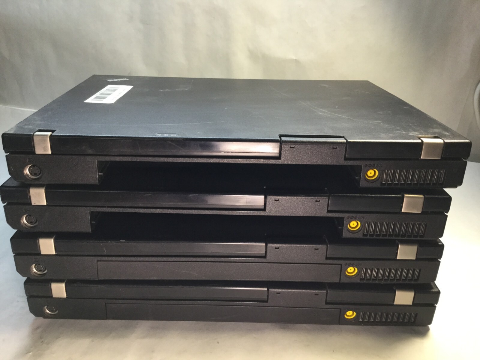 LOT OF 4 Lenovo ThinkPad R61 15″ Laptop Intel Celeron -BOOT/ 2 BIOS LOCKED -MZ
