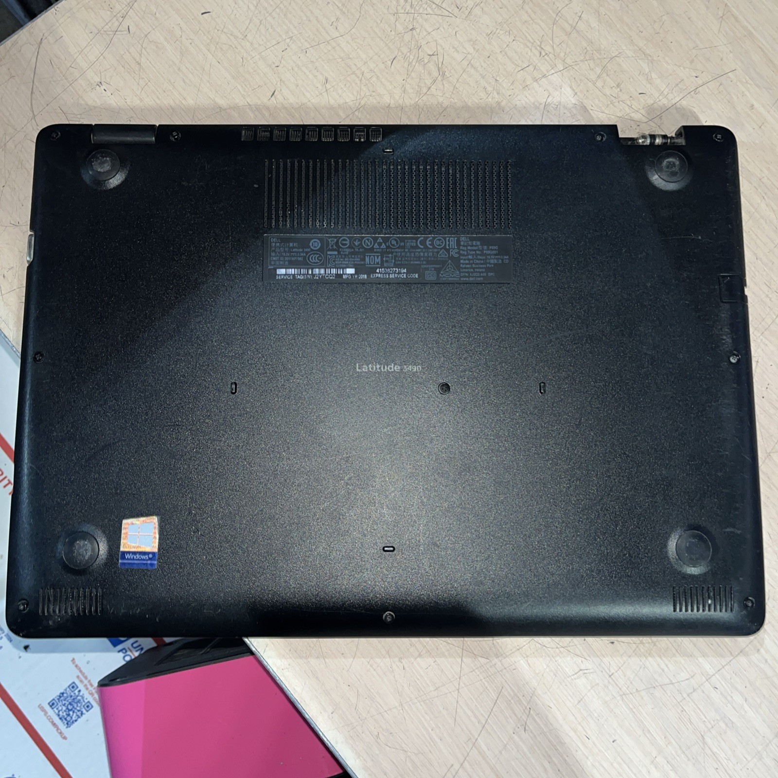 DELL LATITUDE 3490 INTEL CORE I5-8250U 1.60GHZ 4GB RAM NO HD