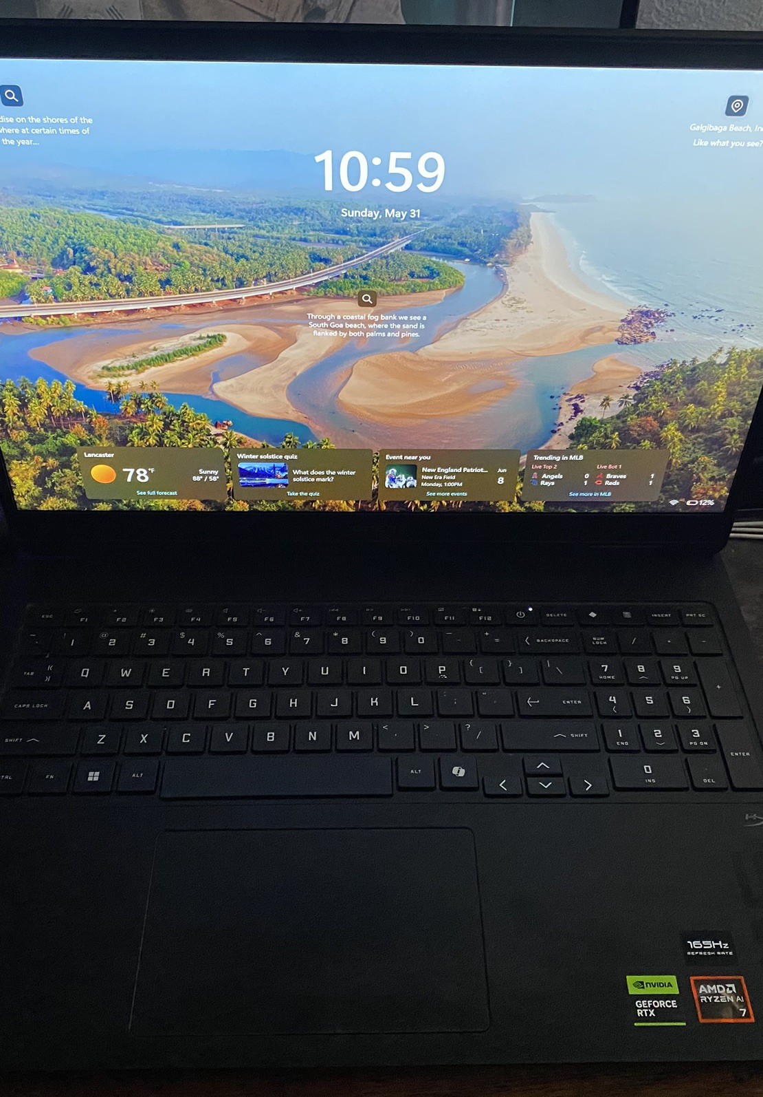 HP Omen 16-ap0047nr Black Gaming Laptop 16.0″ AI 7 350 16GB 512GB RTX 5060 W11