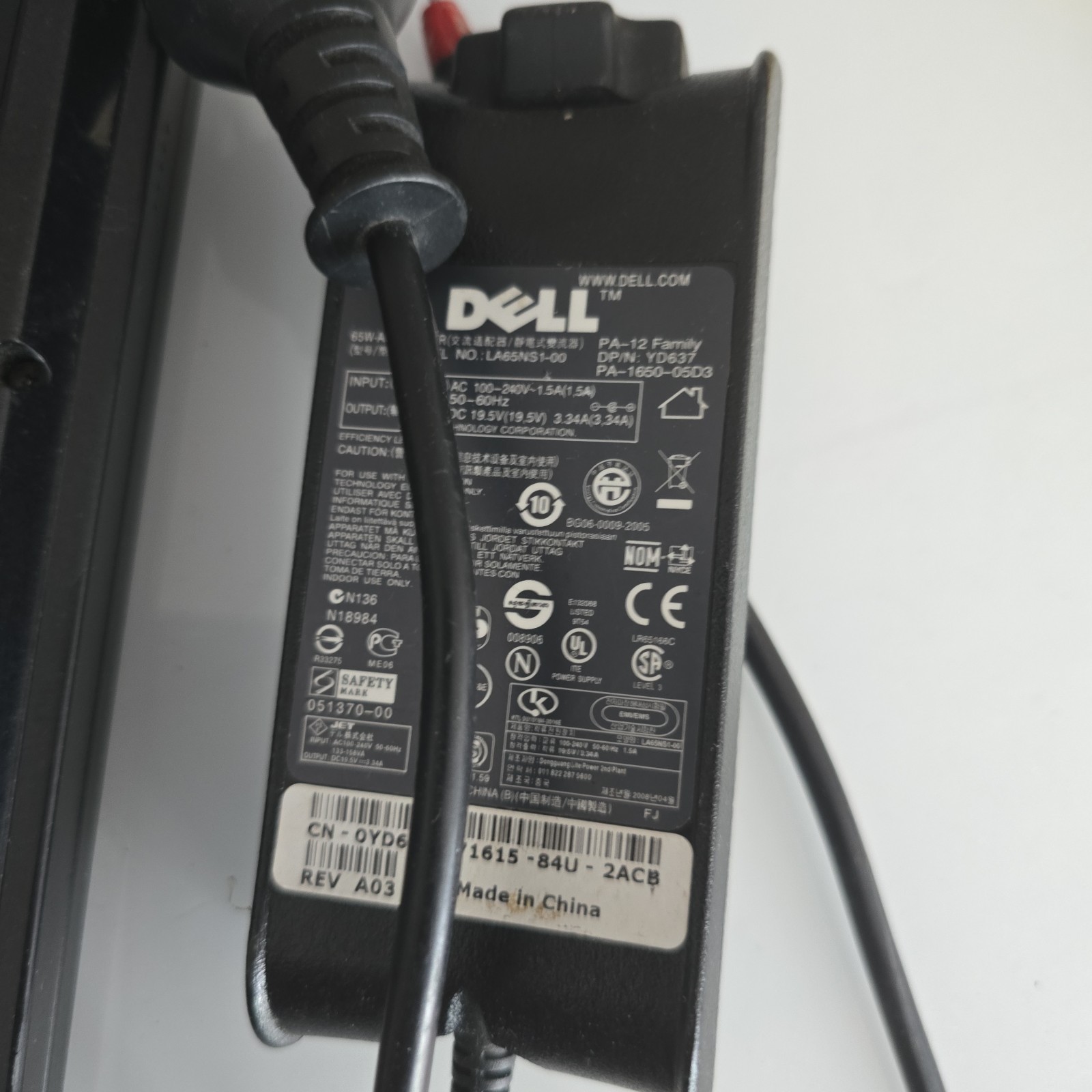 Dell Vostro 1310 Laptop T8100 4GB Fingerprint Original Power Supply Tested
