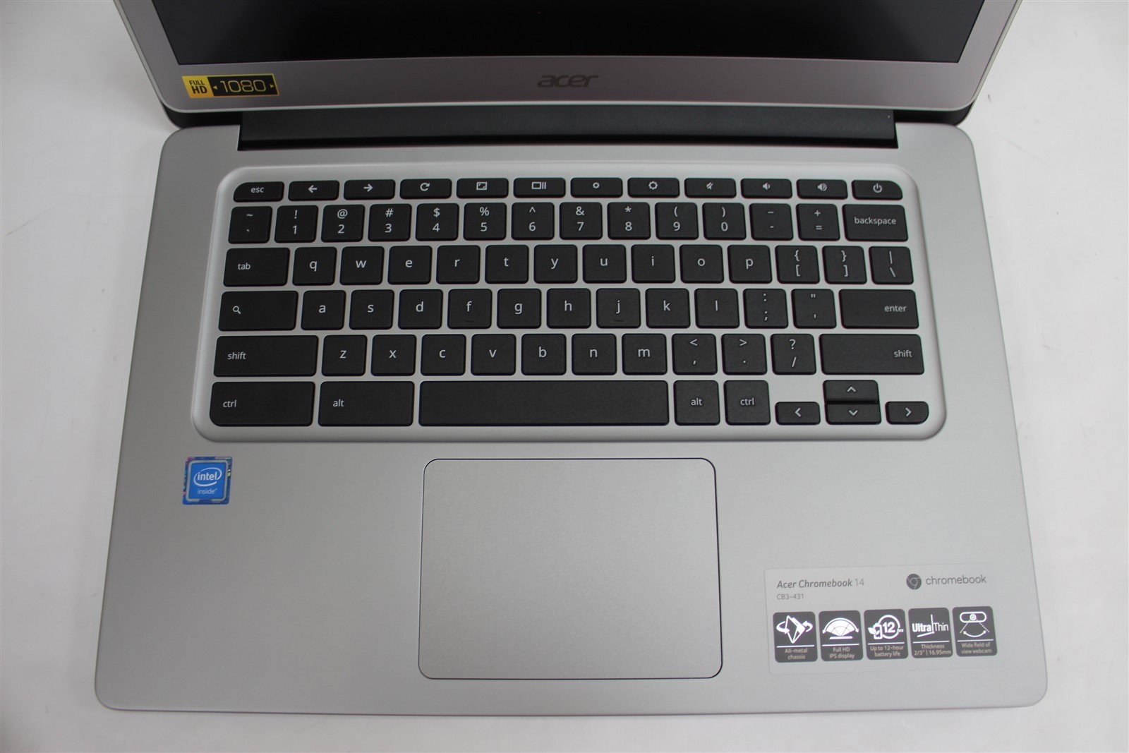 Acer Chromebook 14 CB3-431 14″ FHD Celeron N3160 1.6GHz 4GB RAM 32GB eMMC