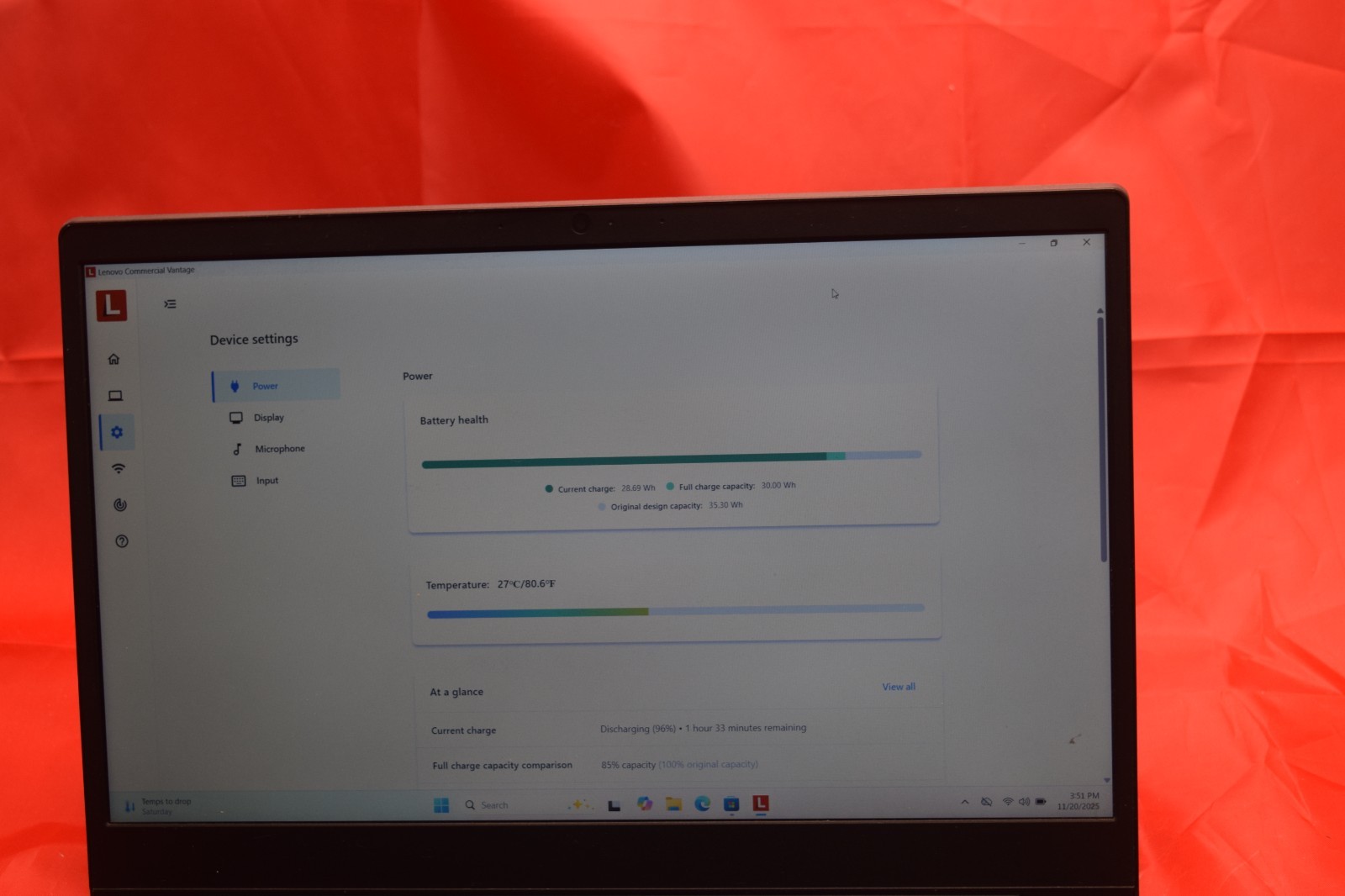 Lenovo V15-IIL Intel Core i5-1035G1 / 8GB RAM / 512 GB SSD/ 1.00Ghz/W11p