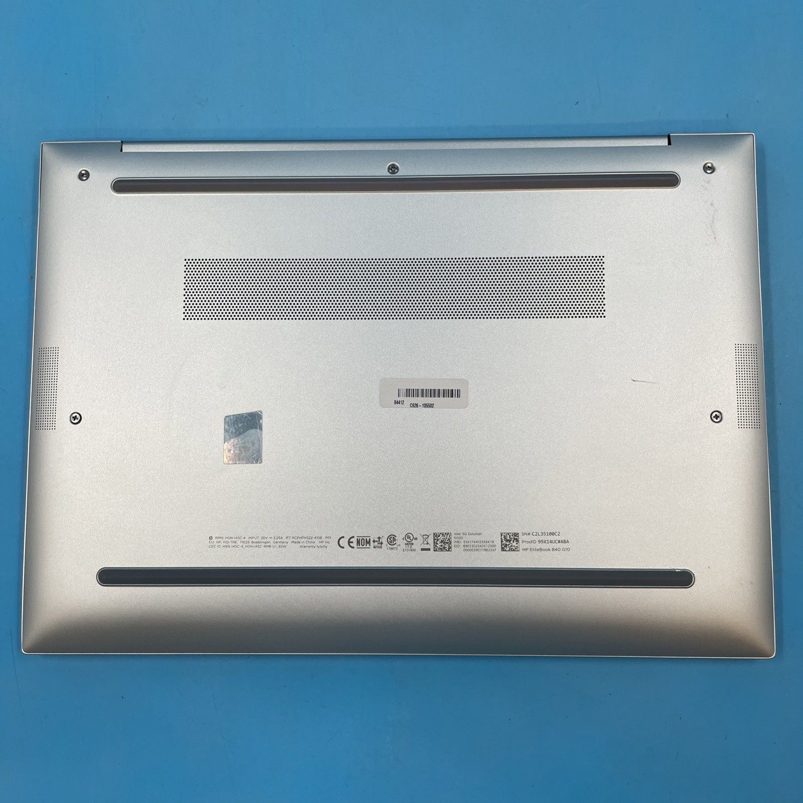 HP EliteBook 840 G10 | i5-1345U | 16GB RAM | 256GB SSD | WIN 11 PRO | 80% BATT