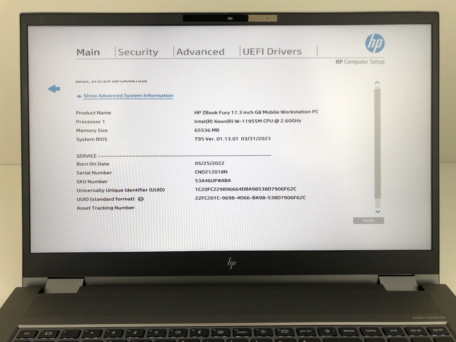 HP ZBook Fury 17 G8: Intel Xeon W-11955M 2.6GHz – 64GB – 2TB – RTX A5000 Mobile