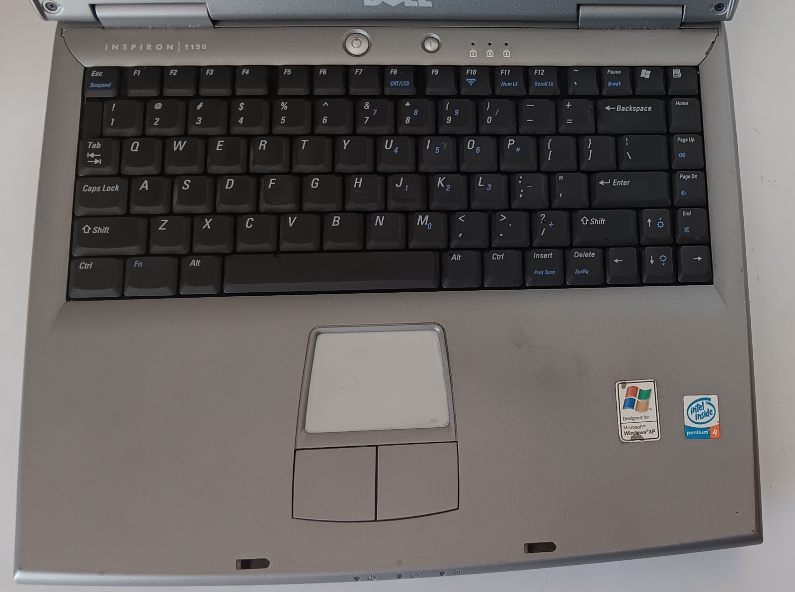 Dell Inspiron 1150 PP08L 15″ Laptop PC Intel Pentium 4 512MB RAM Untested