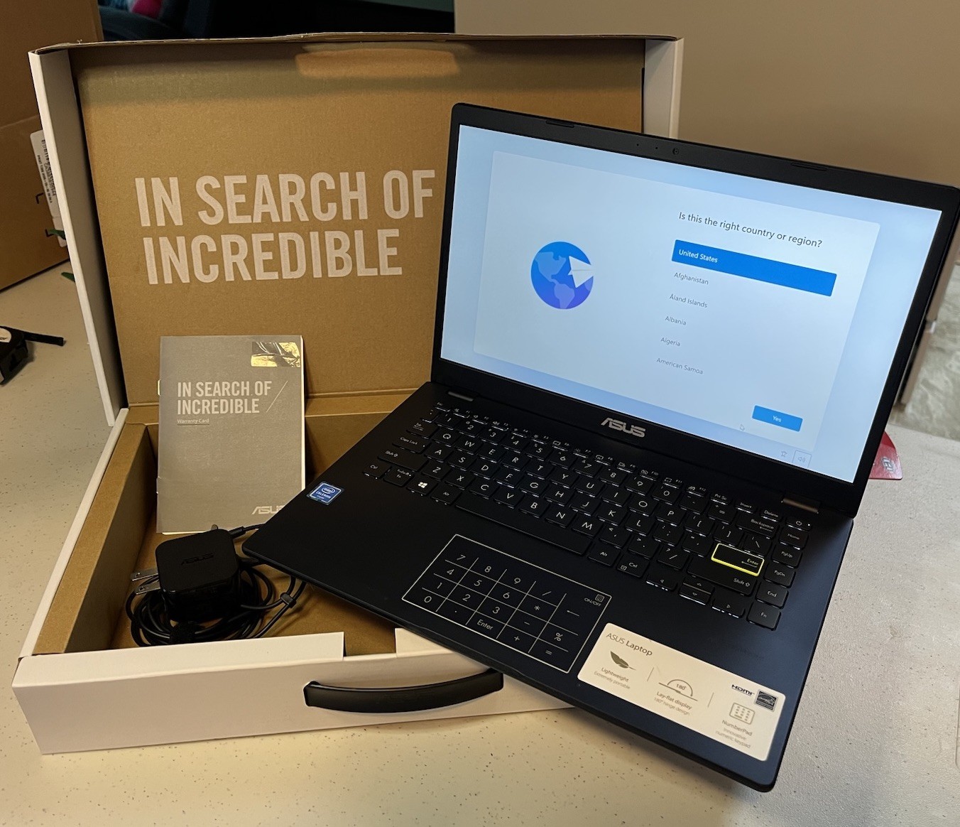 ASUS Vivobook L410MA-TB02 14-inch Laptop