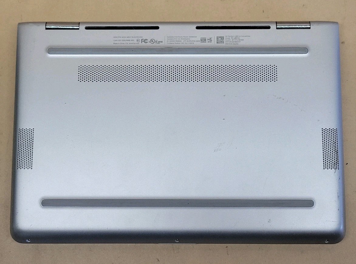 HP Pavilion x360, Intel Pentium N4200 @ 1.1GHz, 4GB RAM, 250GB SSD, Win 10