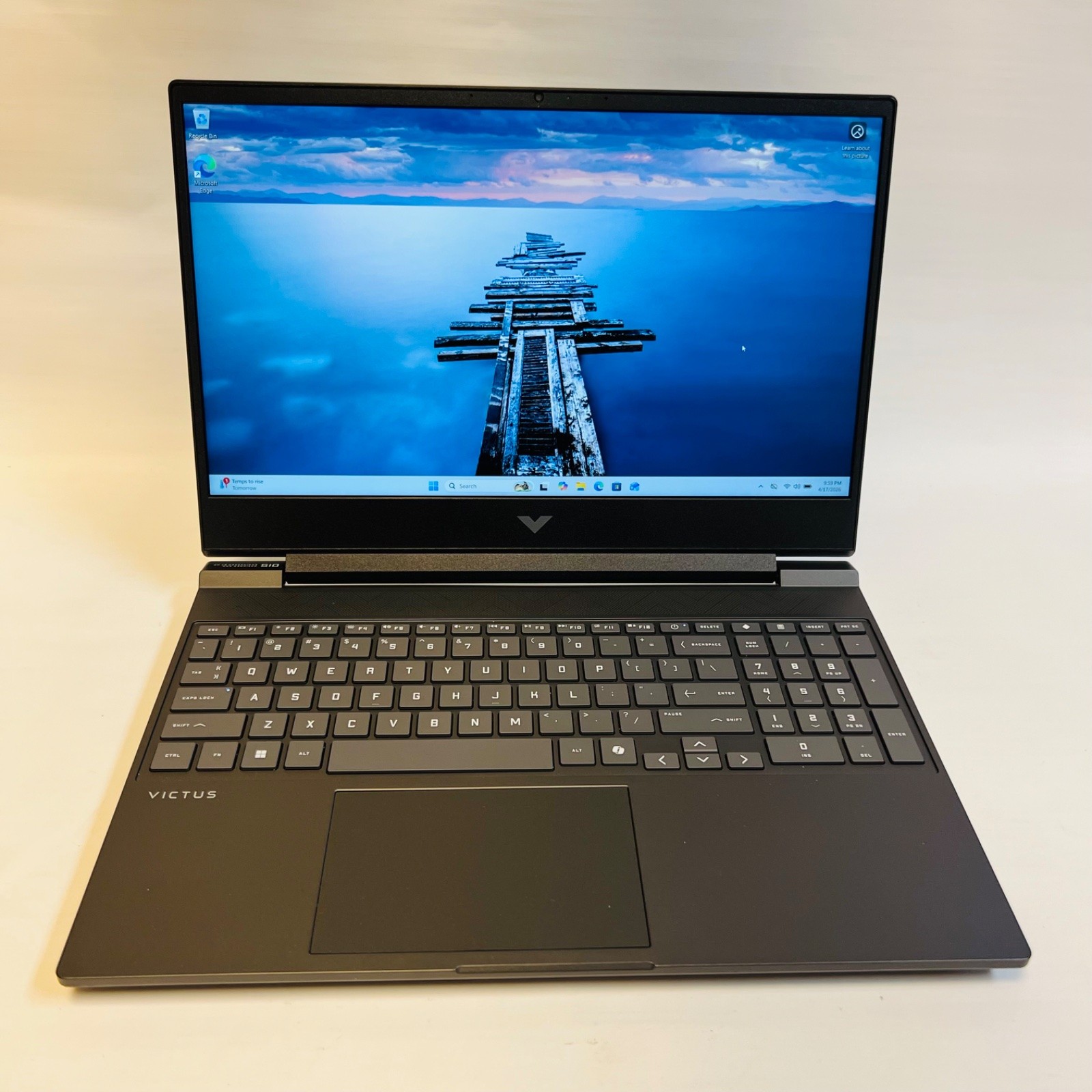 HP Victus 15 Laptop, 15.6″ FHD 144Hz, Ryzen 7 7445HS, 16GB, 512GB, RTX 4050