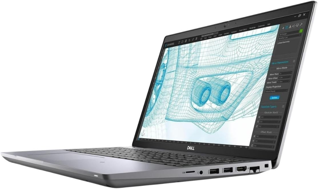 Dell Precision 3561 Workstation 15.6 i7-11800H Nvidia Quadro 32GB Ram 512 GB HD