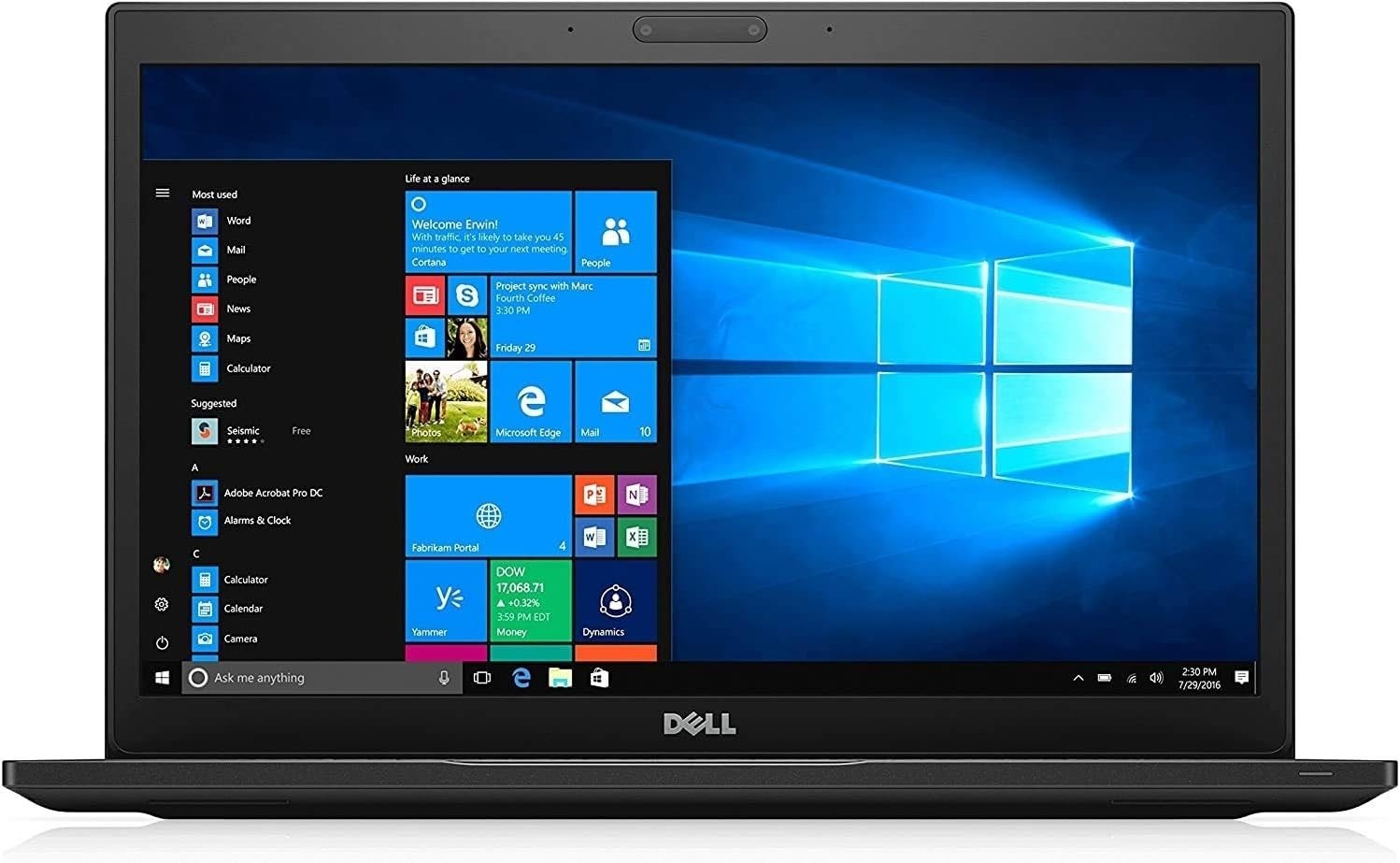 Dell Latitude 7480 14″ Laptop – Intel i7 8GB 512GB SSD W11 Pro.