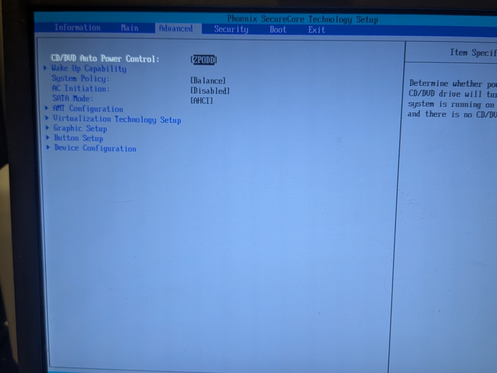 Getac B300 Rugged Laptop i5-4300M 2.6GHz 8GB RAM No HDD Boots to BIOS w/battery