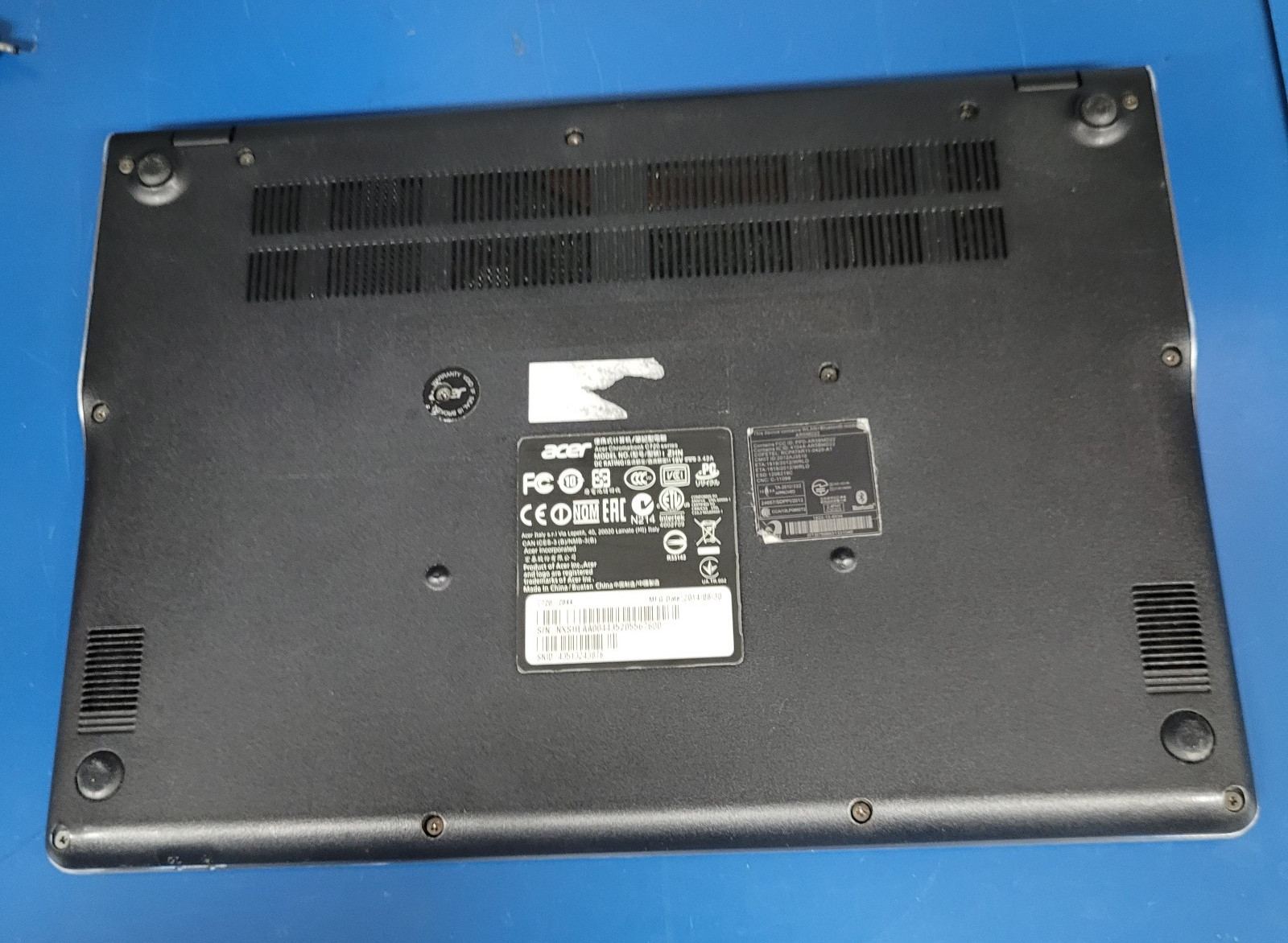 Acer C720 Chromebook C720-2844 11.6″ RESET – READY TO SHIP