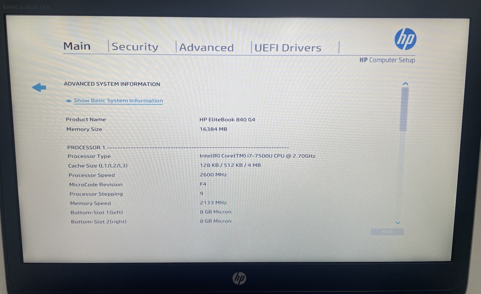 HP Elitebook 840 G4 Laptop Computer PC i7 16GB RAM 256GB SSD Windows 10 Pro
