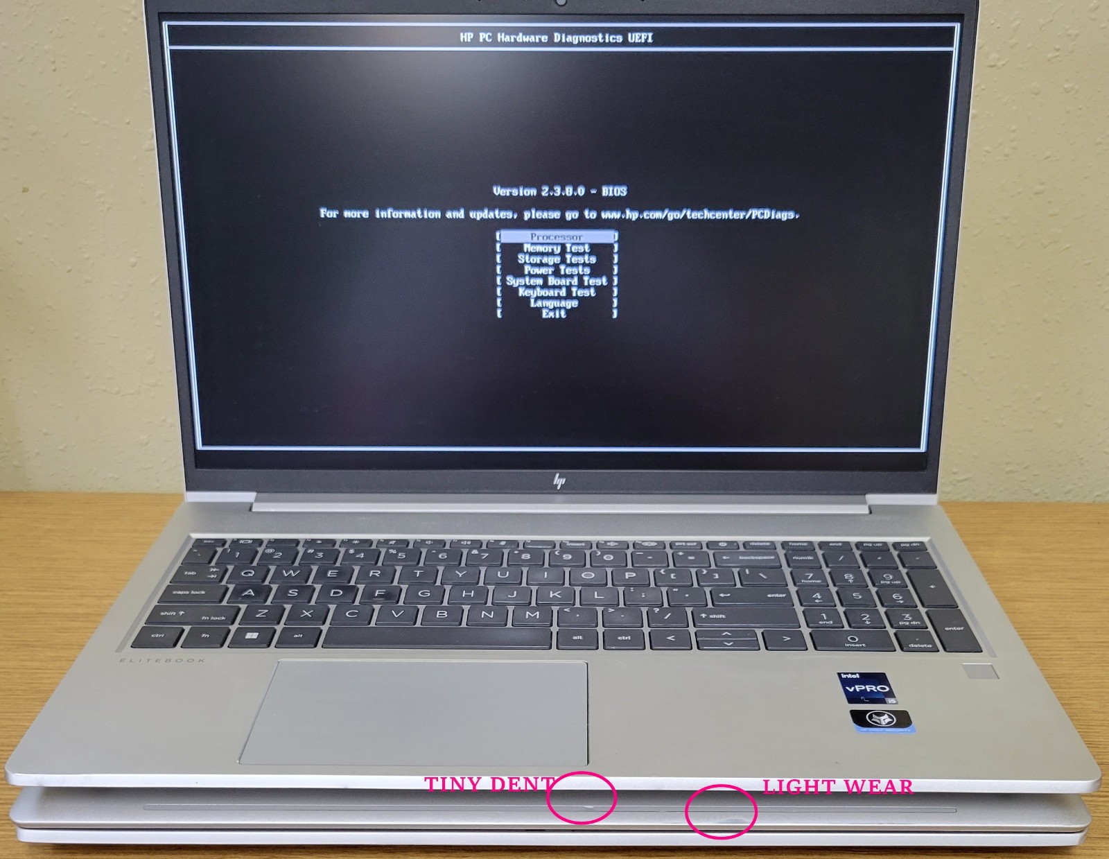(Lot of 2)HP EliteBook 650 G10 i5/i7-13th Gen 16GB 128GB NVMe No OS BIOS LOCKED