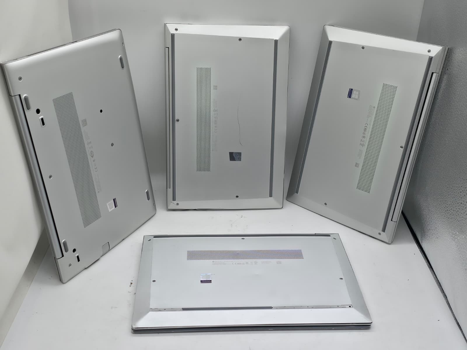 LOT OF 4 HP ELITEBOOK G8 Core i7 11th gen, G7, G5 NO RAM/SSD TESTED AS IS READ