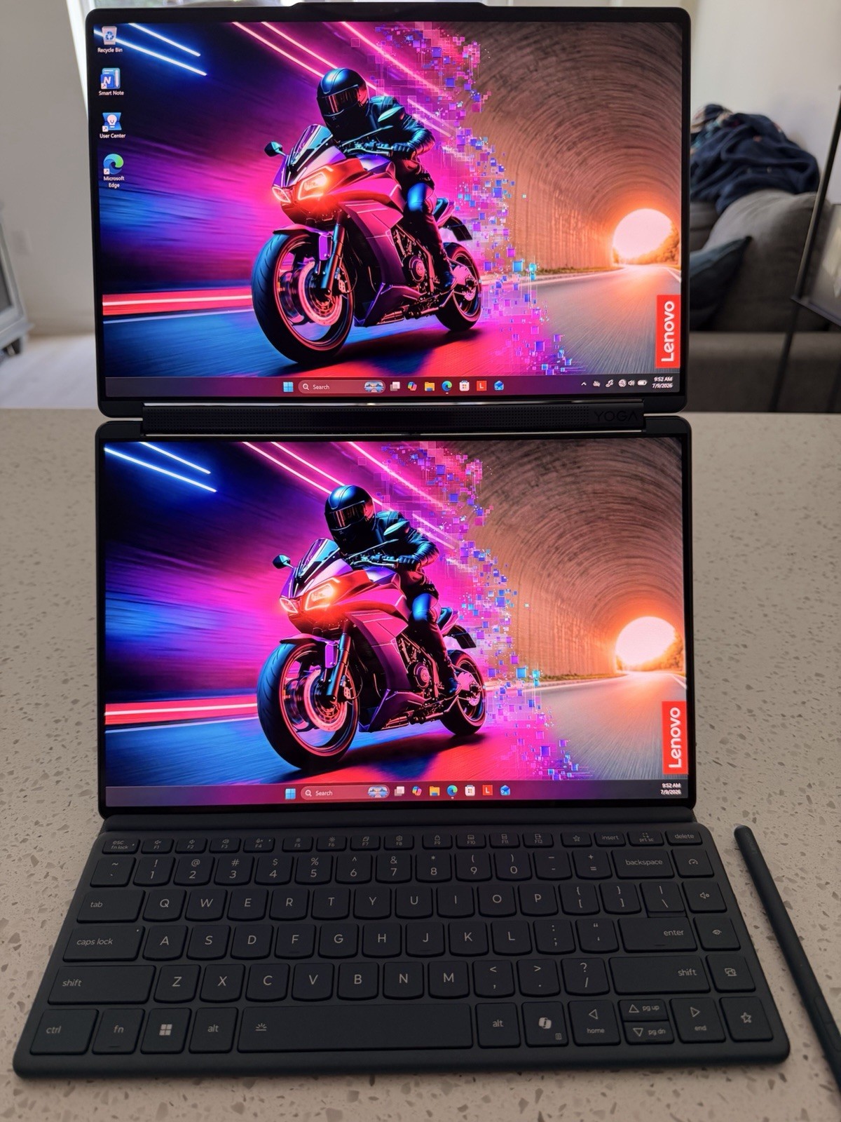 Lenovo Yoga Book 9i 14IAH10 Dual Screen Laptop – Ultra 7 255H 16GB RAM 1TB SSD