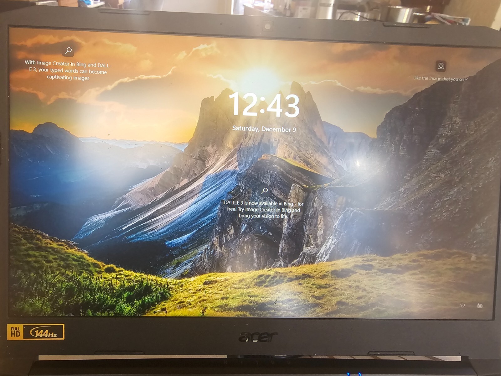 acer nitro 5 gaming laptop 3060 rtx, 3.3Ghz CPU, 32GBs of Ram, and 1.5 terabytes