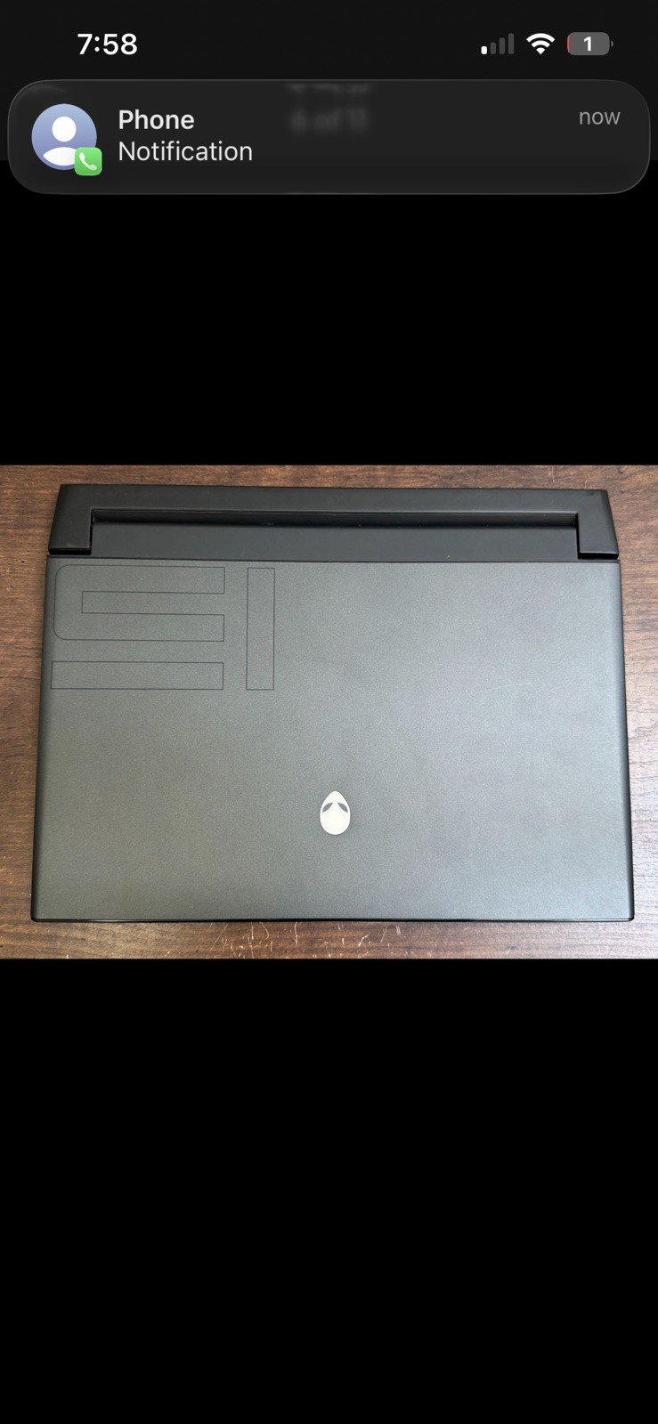 Alienware M15 R3 15.6 i7-10750H 16GB 512GB/SSD NVIDIA GTX 1650 Ti Gaming Laptop