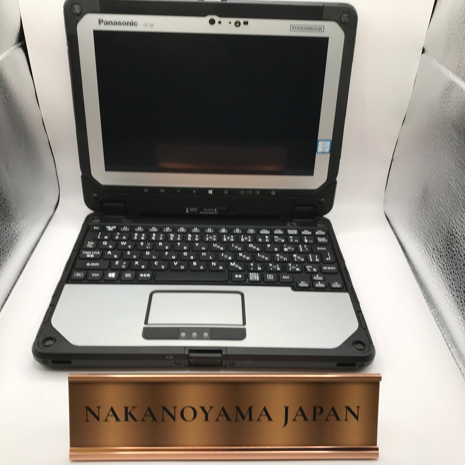 Panasonic TOUGHBOOK CF-20 Core i5-7Y57 128GB Touch Panel Very Good F/S Japan
