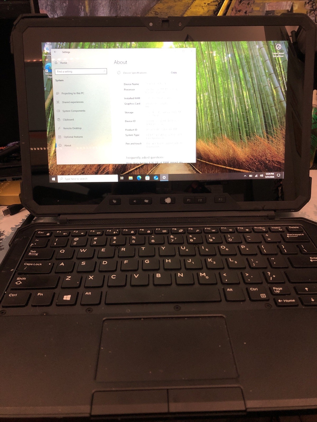 Dell Latitude 12 Rugged Tablet 7202
