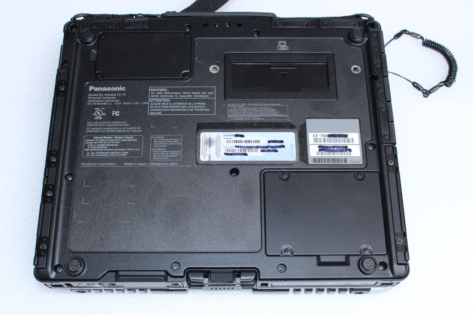 Panasonic Toughbook CF-19 MK-5 Core i5-2520M 8GB/ 512GB SSD/ Win7 PRO 32BIT/