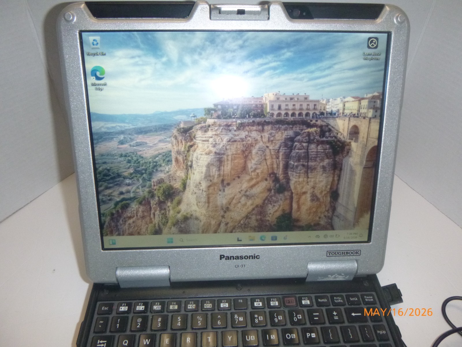 Panasonic Toughbook i5 5300M 2.3GHz 8GB 256GB – Win 11 Pro – MK5 -CF-3117-01KM