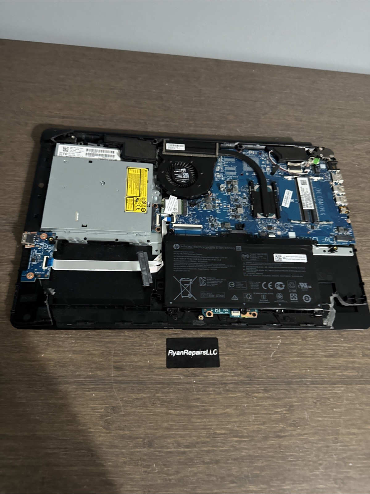 HP Laptop – Unknown model, Parts only