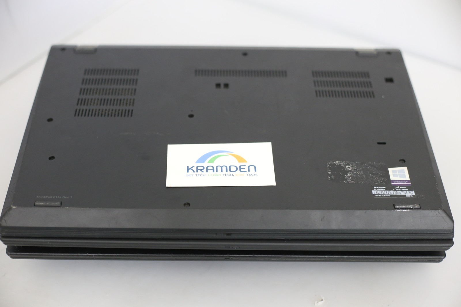 Lot of 3 Lenovo ThinkPad P15s Gen 1 i7-10510u, 16GB RAM, No HDD Grade B, KH11