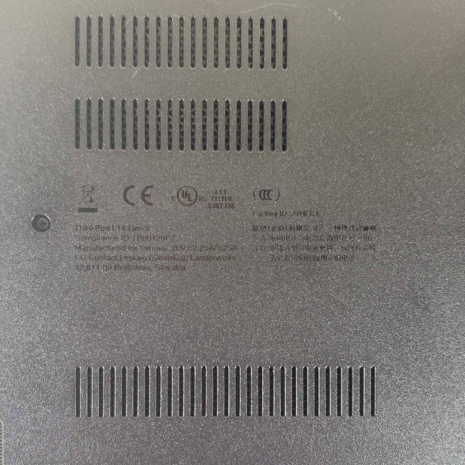 Lenovo ThinkPad L14 Gen 2 14″ i5-1135G7 2.4GHz 16GB RAM 512GB SSD