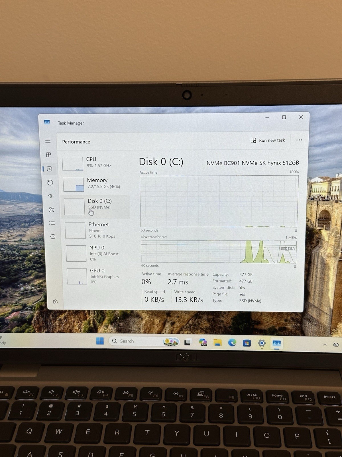 Dell Latitude 5450 14” Laptop Core Ultra 7 165U 16GB RAM 512GB NVMe SSD Win 11P