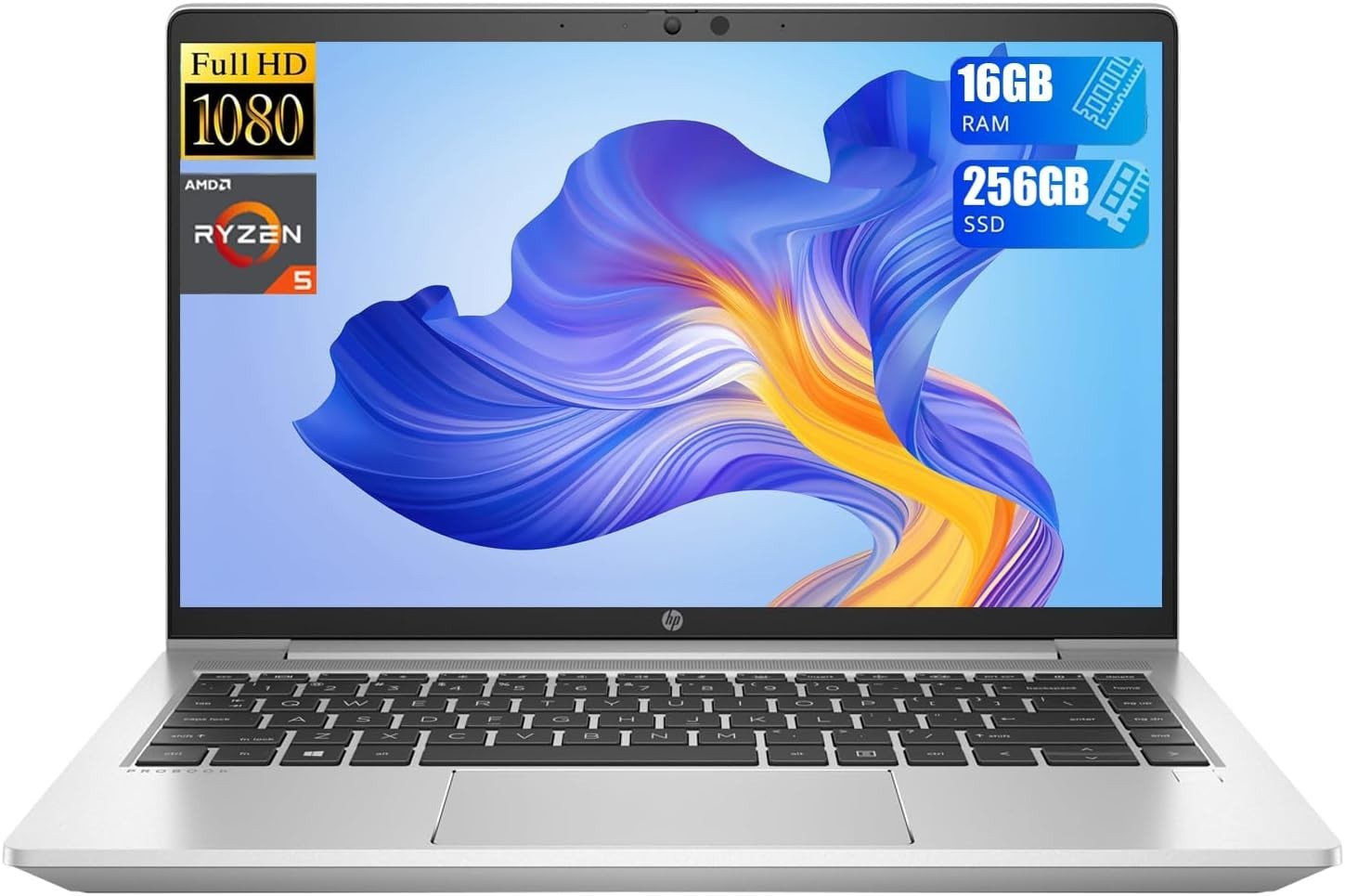 HP ProBook 445 G8 Ryzen 5 5600U 16GB 256GB SSD FHD Backlit Win11 Pro