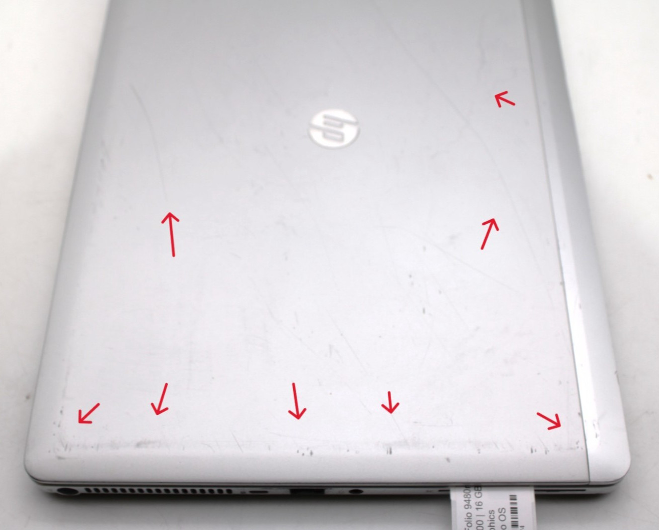 HP EliteBook Folio 9480m-i5-4310U@2.0GHz-8GB DDR3-NO STORAGE OR OS*USED/TESTED*