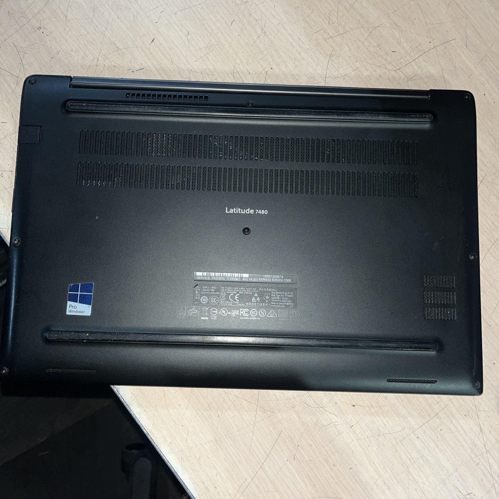 DELL LATITUDE 7480 INTEL CORE I7-7600U 8GB RAM NO HD