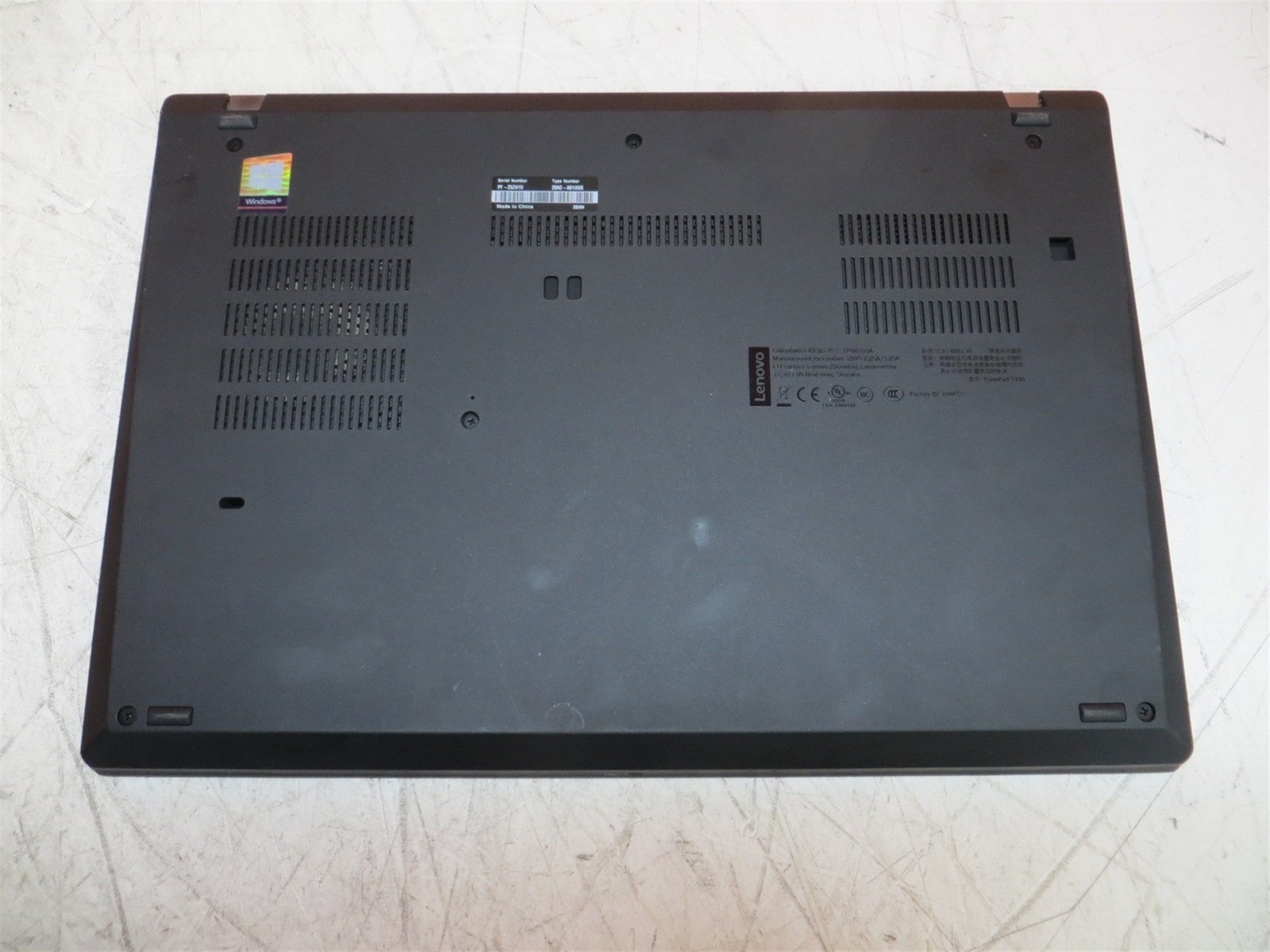 Lenovo ThinkPad T490 Laptop Intel i7-8665U 1.9GHz 16GB 256GB SSD w/ OS