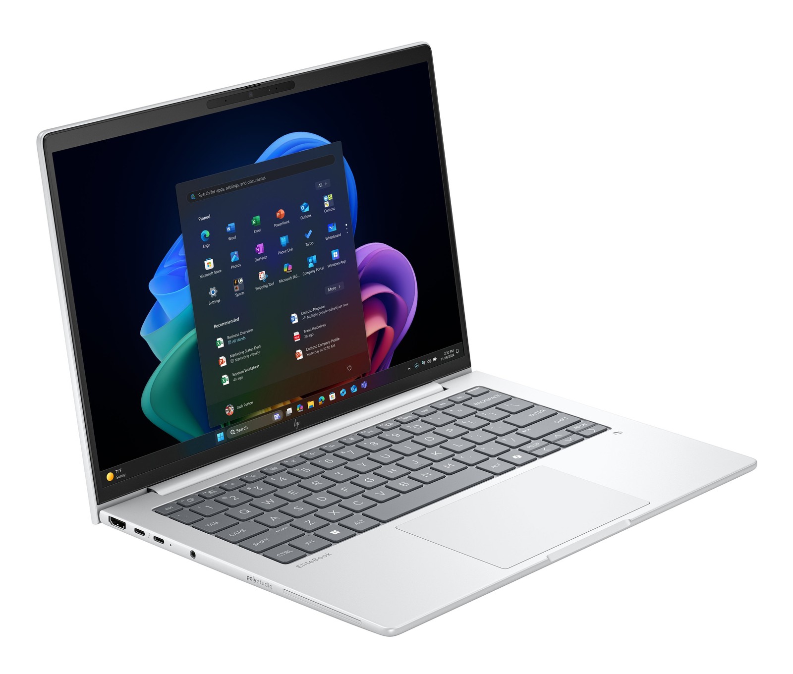 HP EliteBook 8 G1a 14″ NB AMD Ryzen 7 PRO 250 16GB 512GB Win11P – C03QHUT#ABA