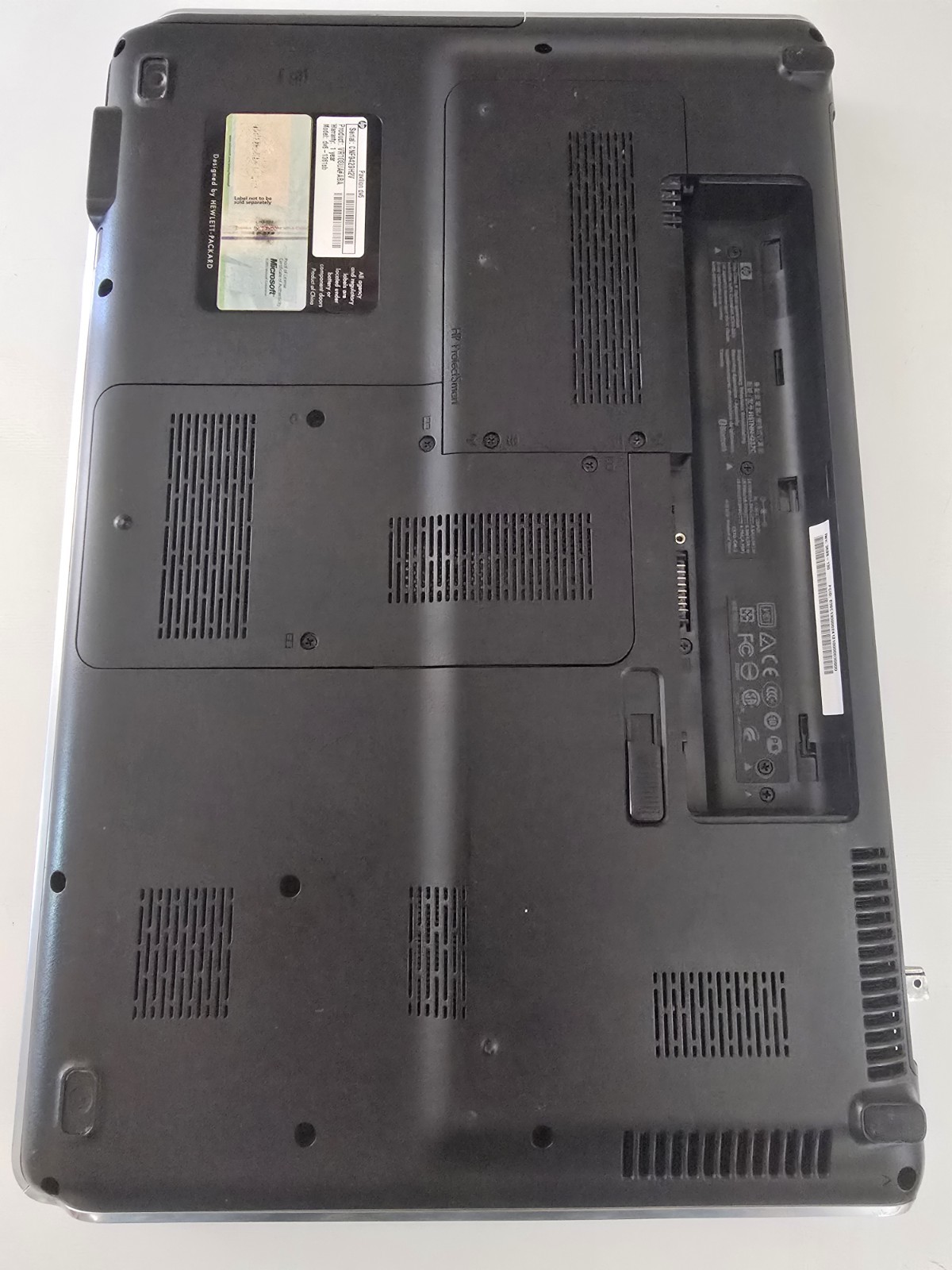 HP Pavilion dv6 Laptop 2.53GHz Intel Core 2 Duo CPU,4GB (2x2GB) RAM, Windows 7