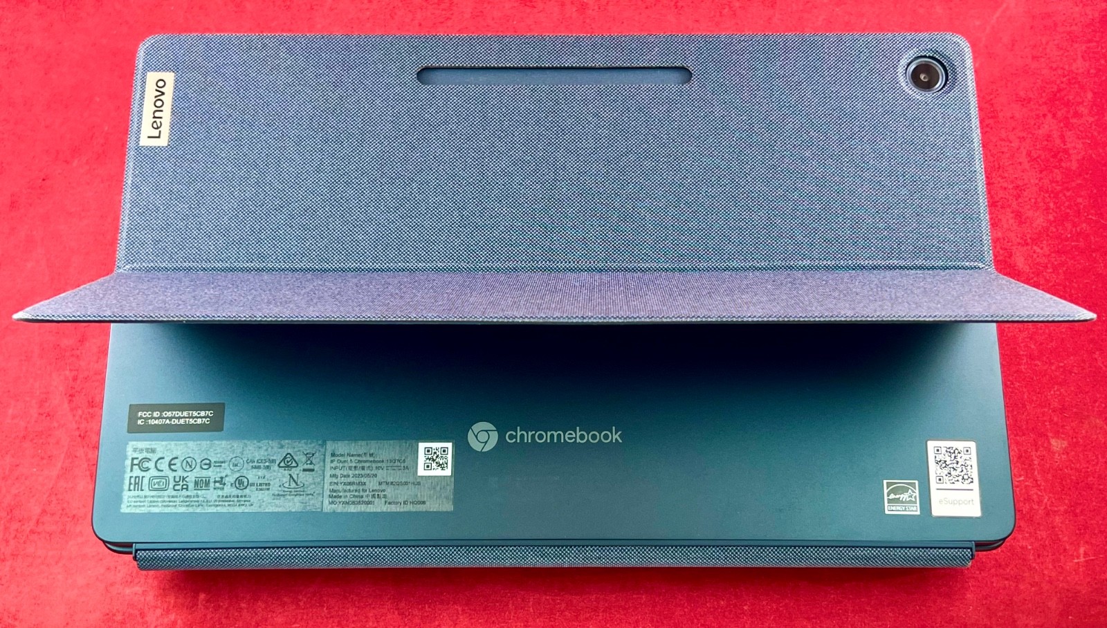 NEW LENOVO 128GB CHROMEBOOK DUET 5 13.3″ FHD TOUCHSCREEN LAPTOP / TABLET 13Q7C6