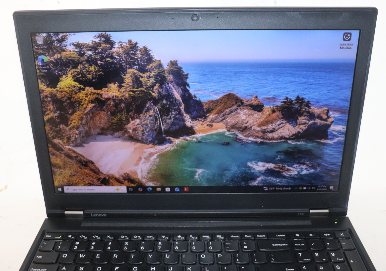 Lenovo ThinkPad P50|Intel core i7@2.60 GHz|32GB RAM|512GB SSD|WIN10.Prof|NVIDIA
